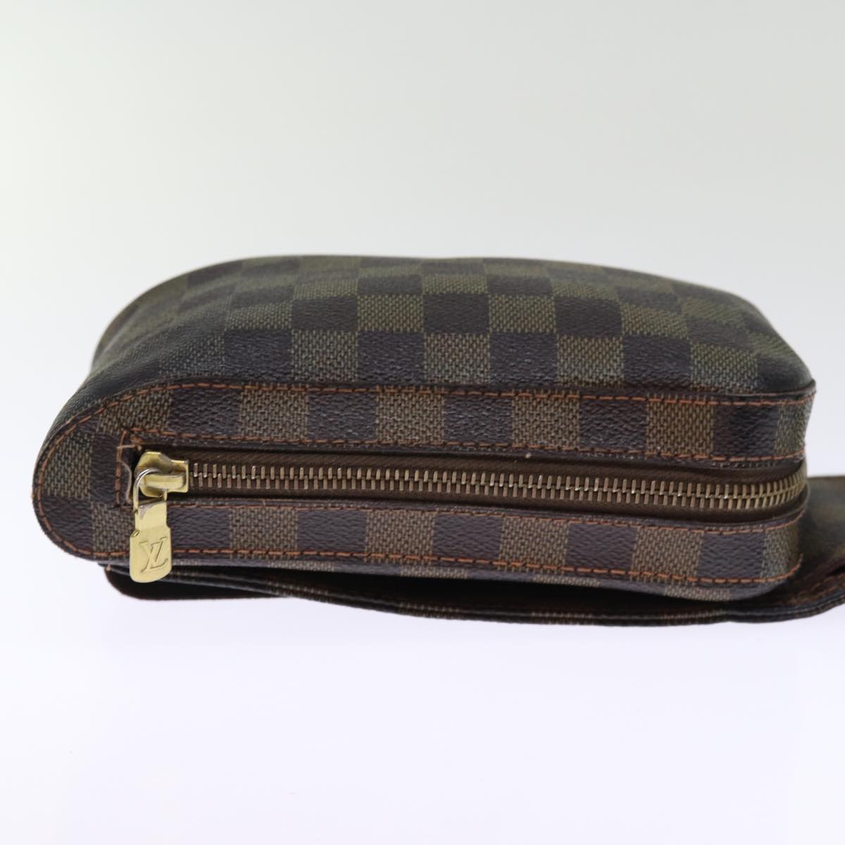 LOUIS VUITTON Damier Ebene Geronimos Shoulder Bag N51994 LV Auth hk1335