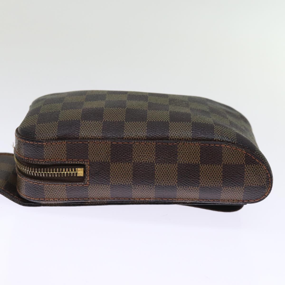 LOUIS VUITTON Damier Ebene Geronimos Shoulder Bag N51994 LV Auth hk1335