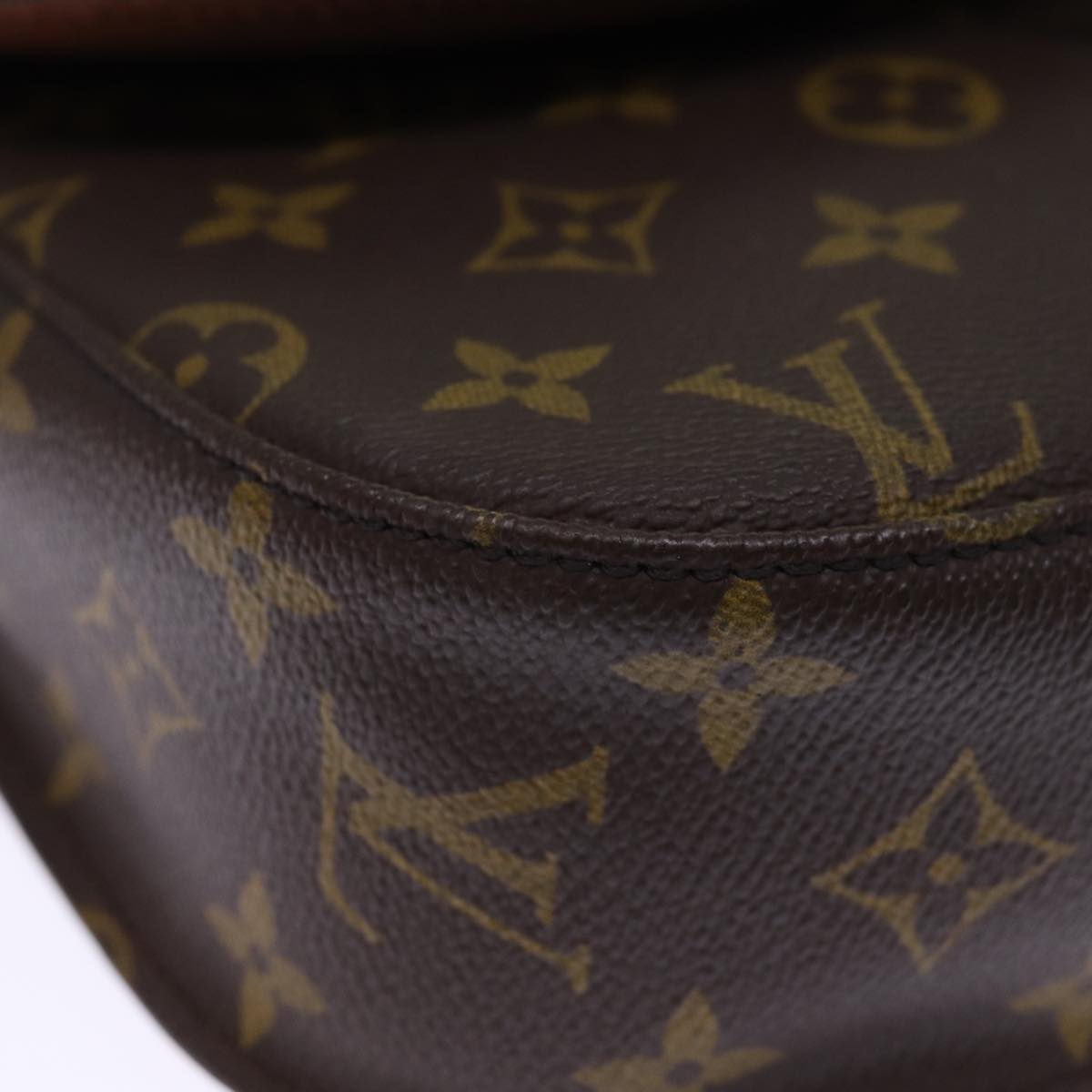 LOUIS VUITTON Monogram Saint Cloud GM Shoulder Bag M51242 LV Auth hk1336