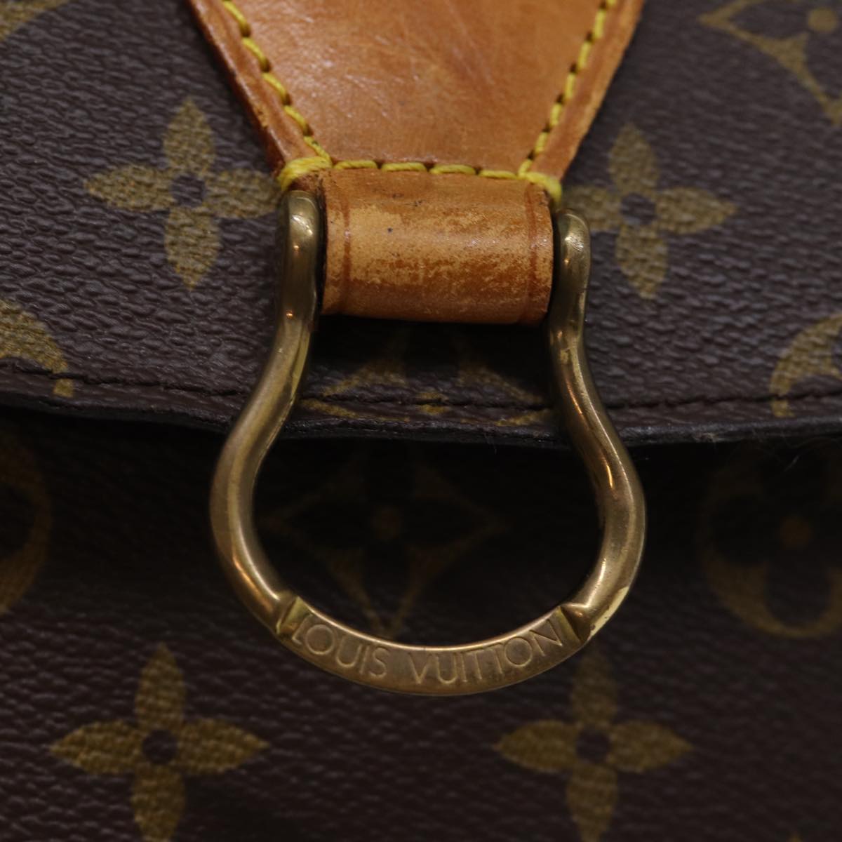 LOUIS VUITTON Monogram Saint Cloud GM Shoulder Bag M51242 LV Auth hk1336