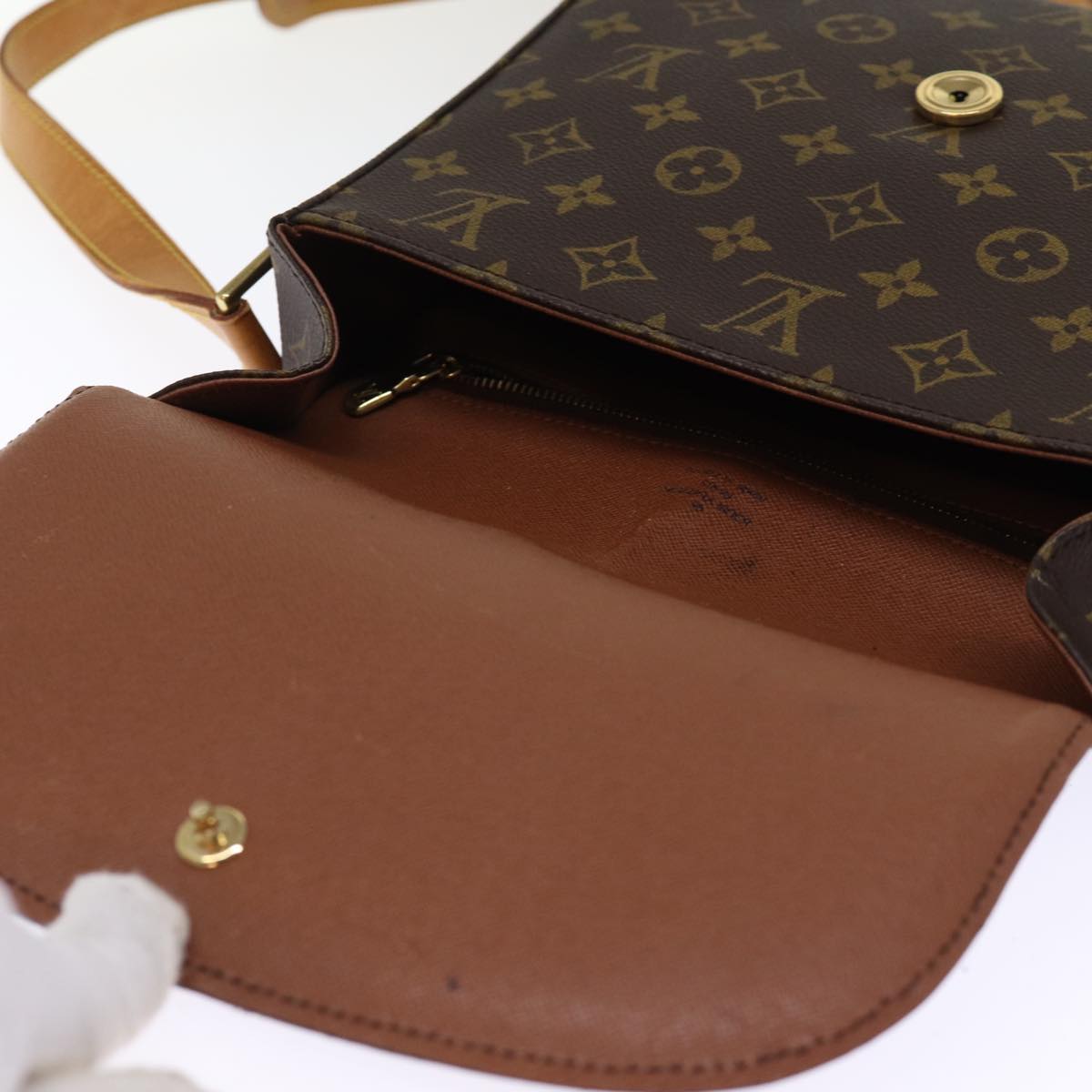 LOUIS VUITTON Monogram Saint Cloud GM Shoulder Bag M51242 LV Auth hk1336