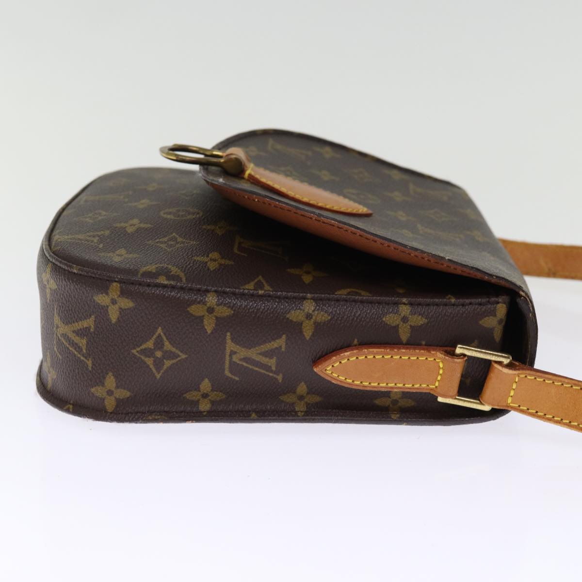 LOUIS VUITTON Monogram Saint Cloud GM Shoulder Bag M51242 LV Auth hk1336