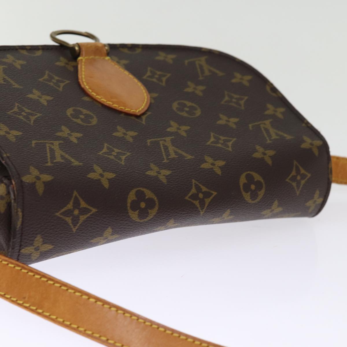 LOUIS VUITTON Monogram Saint Cloud GM Shoulder Bag M51242 LV Auth hk1336