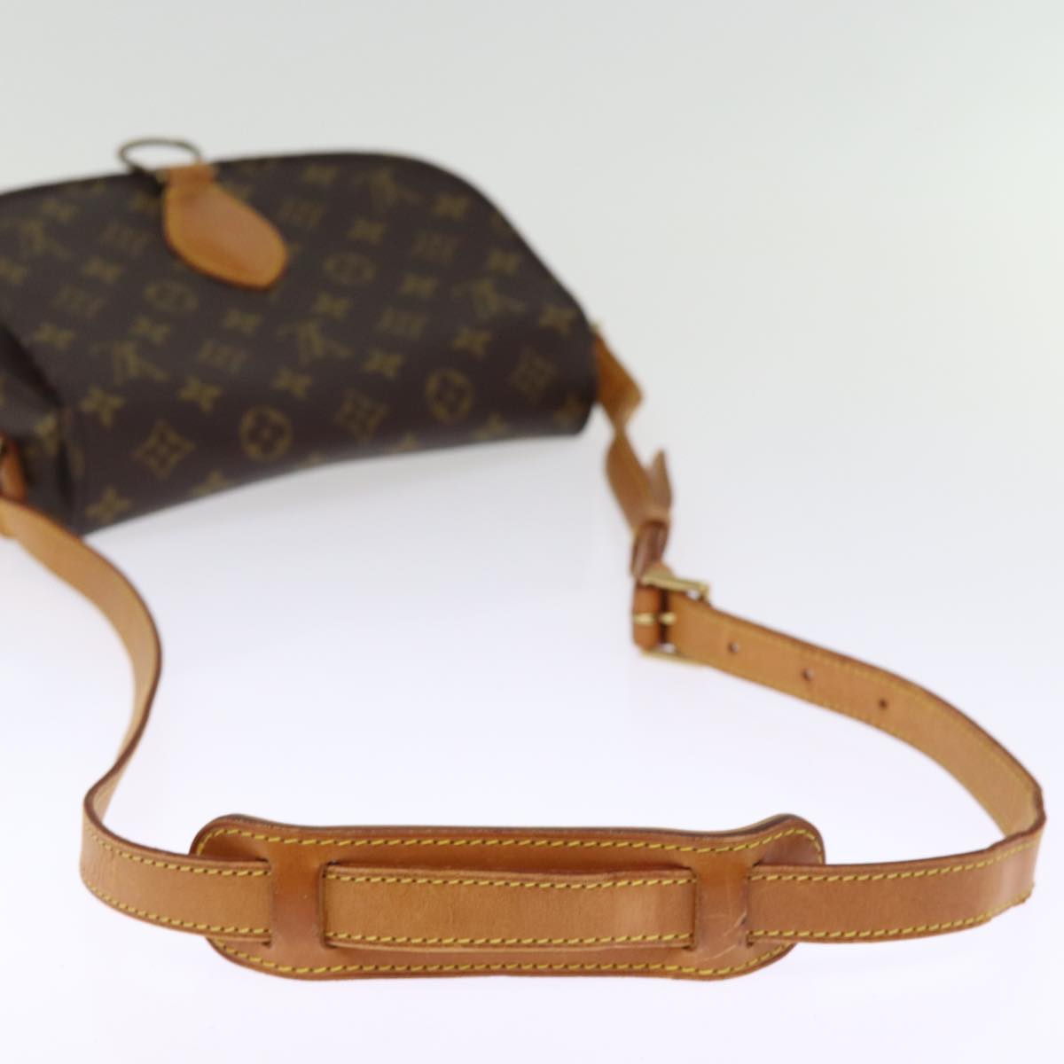 LOUIS VUITTON Monogram Saint Cloud GM Shoulder Bag M51242 LV Auth hk1336