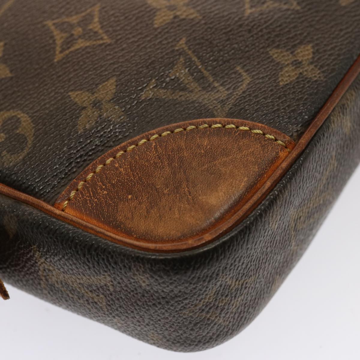 LOUIS VUITTON Monogram Marly Dragonne GM Clutch Bag M51825 LV Auth hk1340