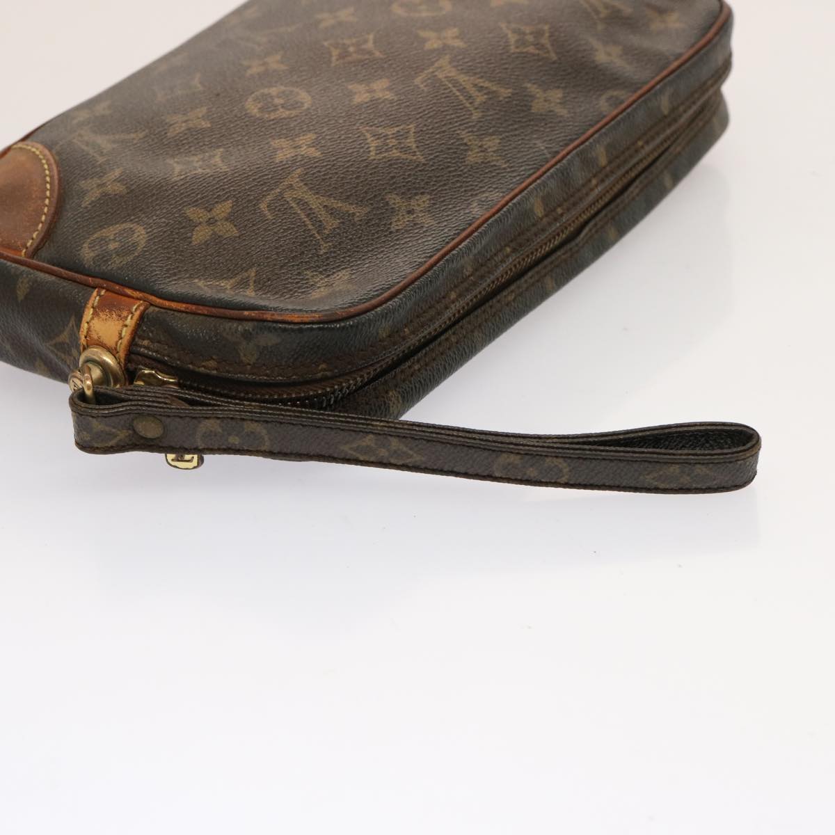 LOUIS VUITTON Monogram Marly Dragonne GM Clutch Bag M51825 LV Auth hk1340