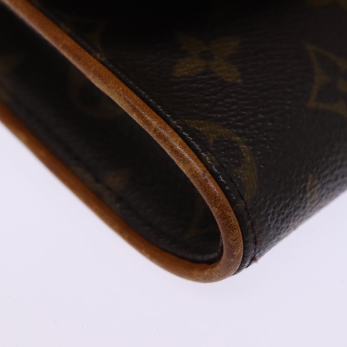 LOUIS VUITTON Monogram Pochette Twin GM Shoulder Bag M51852 LV Auth hk1343