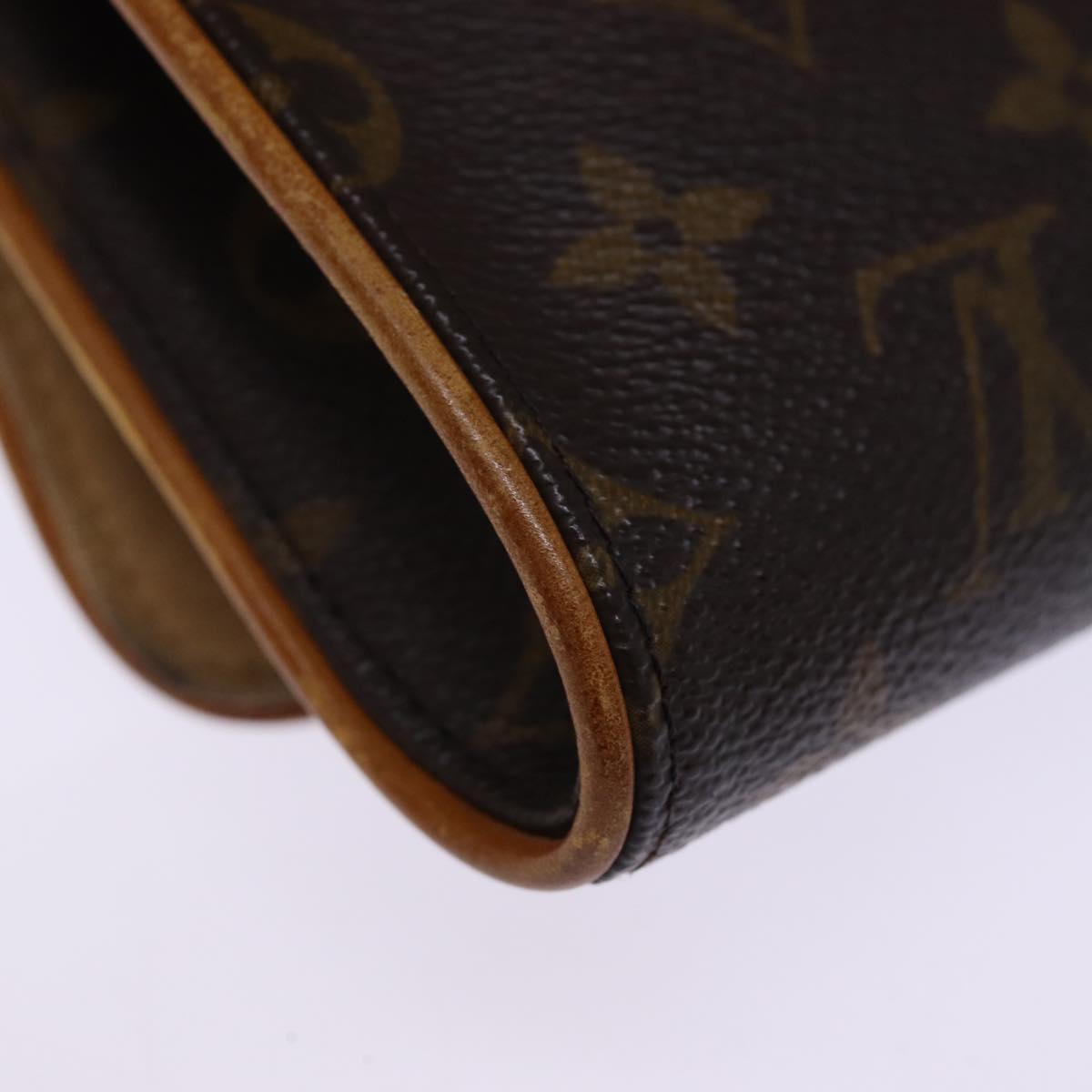 LOUIS VUITTON Monogram Pochette Twin GM Shoulder Bag M51852 LV Auth hk1343