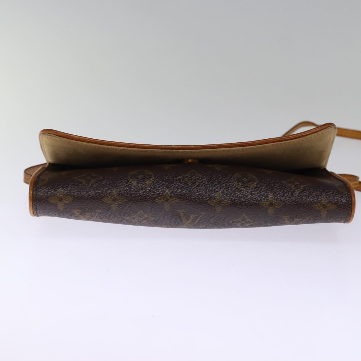 LOUIS VUITTON Monogram Pochette Twin GM Shoulder Bag M51852 LV Auth hk1343