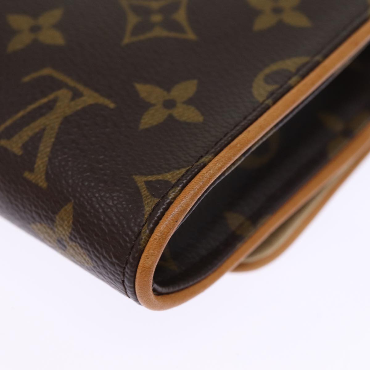 LOUIS VUITTON Monogram Pochette Twin GM Shoulder Bag M51852 LV Auth hk1344