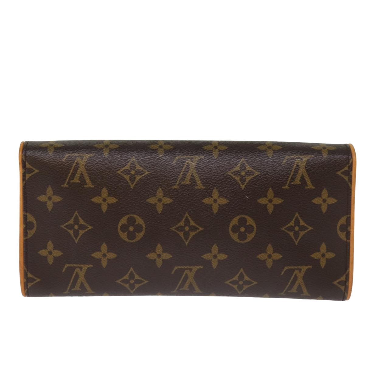 LOUIS VUITTON Monogram Pochette Twin GM Shoulder Bag M51852 LV Auth hk1344