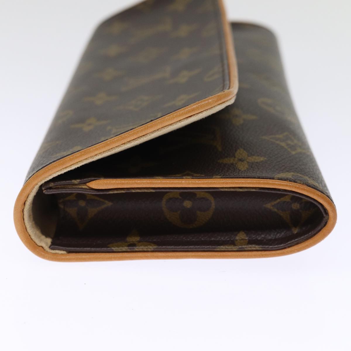 LOUIS VUITTON Monogram Pochette Twin GM Shoulder Bag M51852 LV Auth hk1344