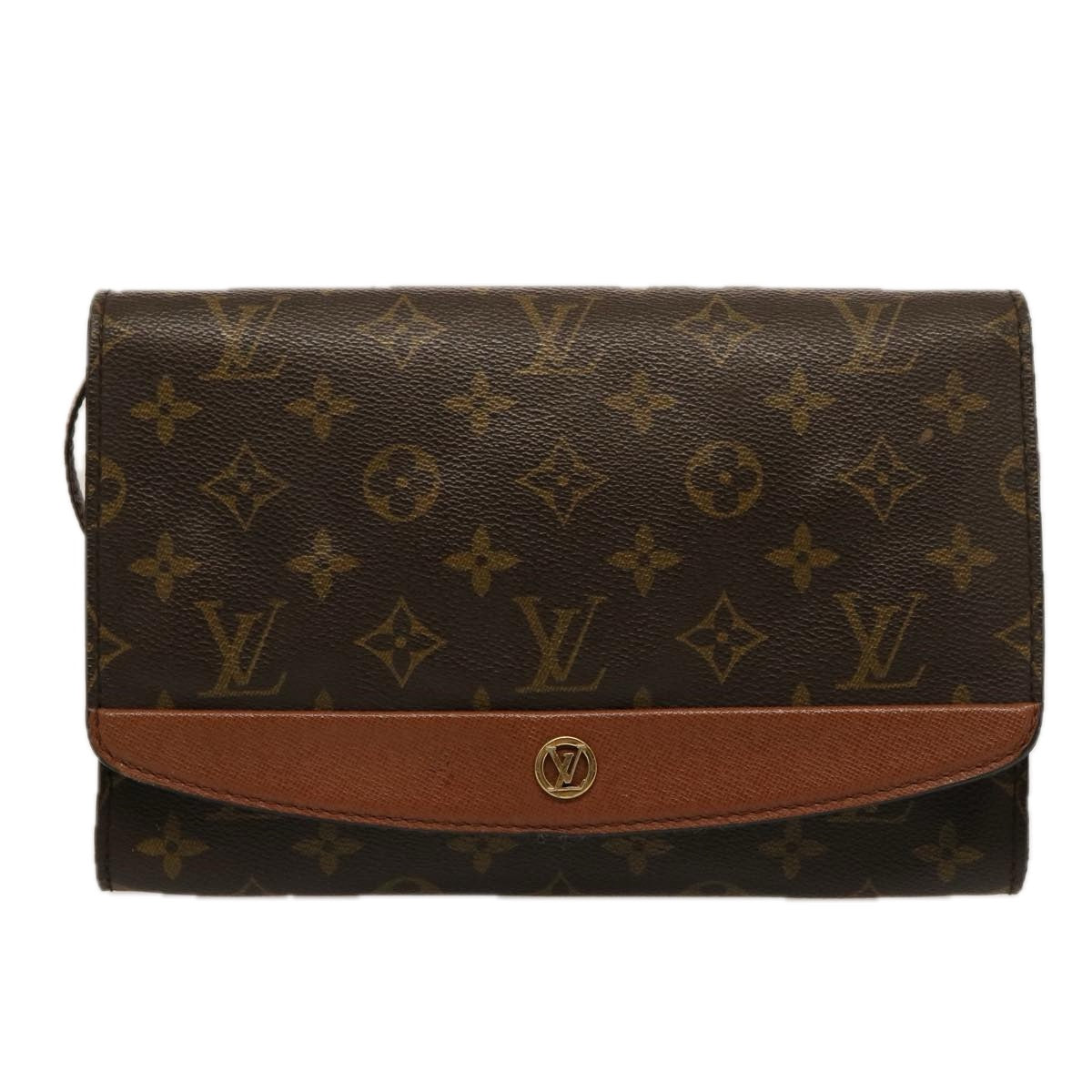 LOUIS VUITTON Monogram Bordeaux 24 Shoulder Bag M51798 LV Auth hk1345