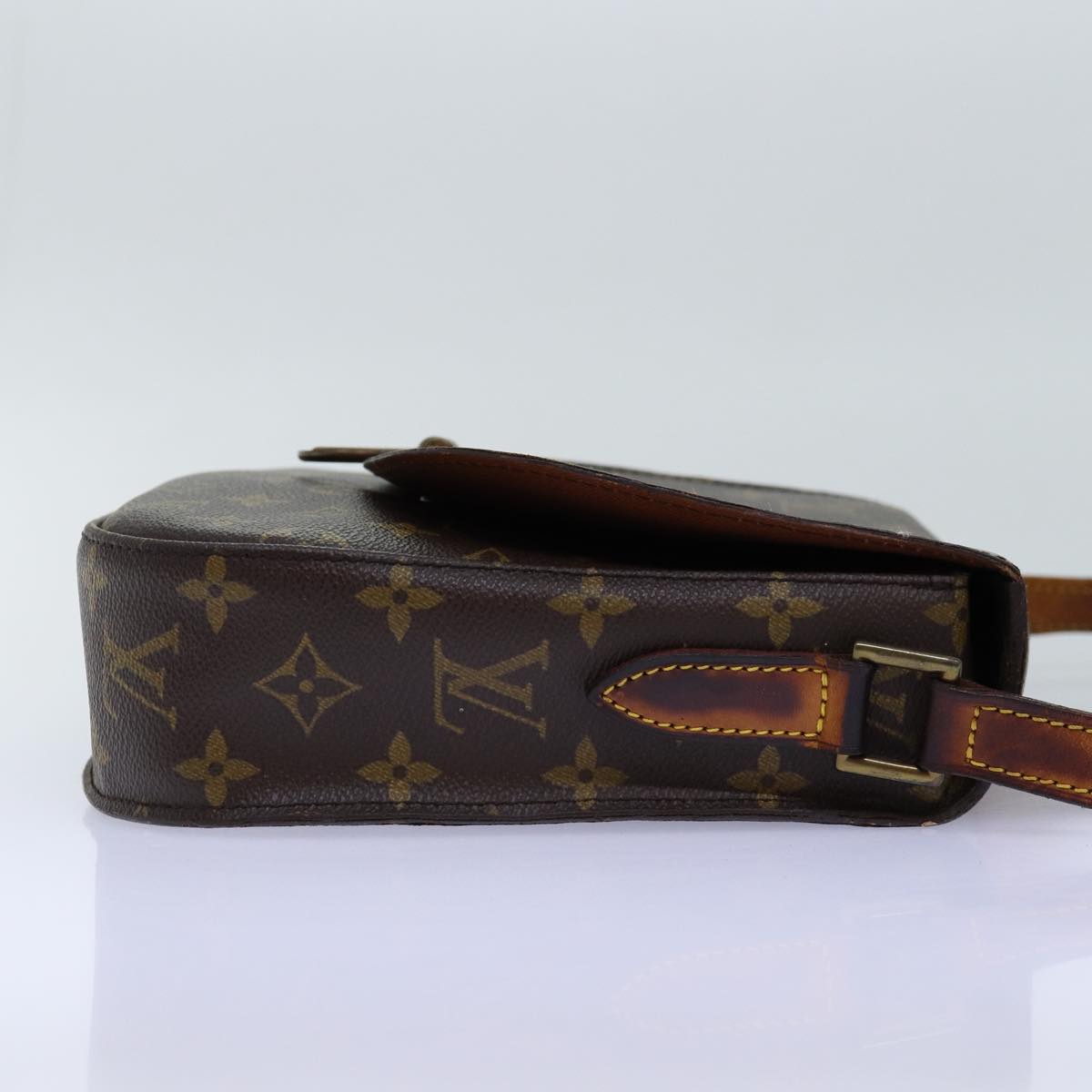 LOUIS VUITTON Monogram Saint Cloud GM Shoulder Bag M51242 LV Auth hk1346