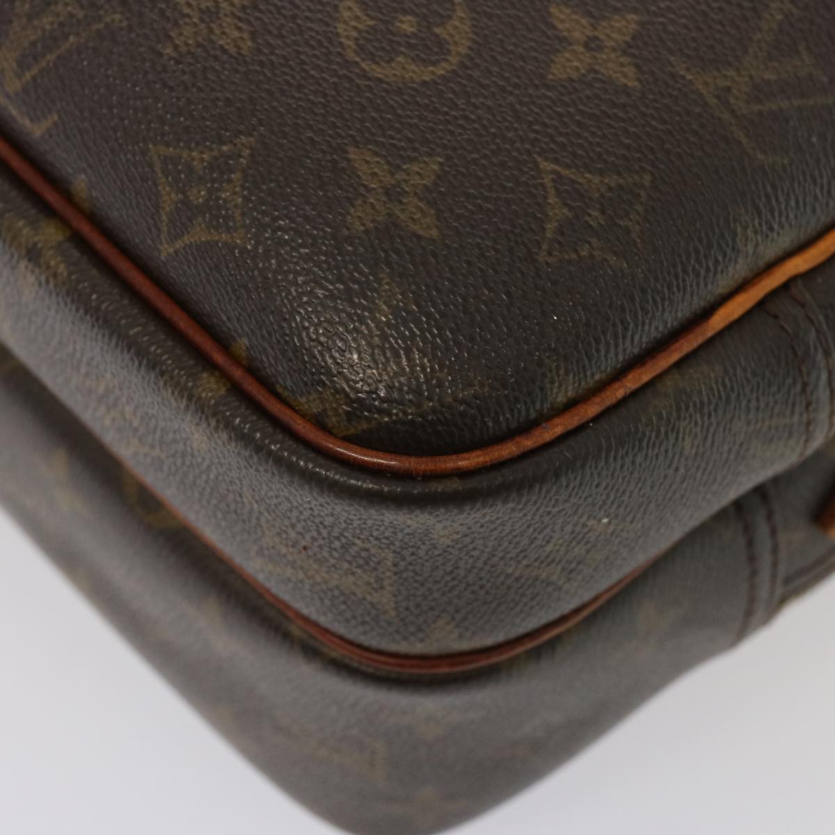 LOUIS VUITTON Monogram Reporter PM Shoulder Bag M45254 LV Auth hk1349