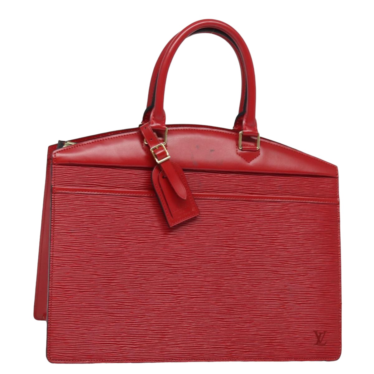 LOUIS VUITTON Epi Riviera Hand Bag Red M48187 LV Auth hk1370