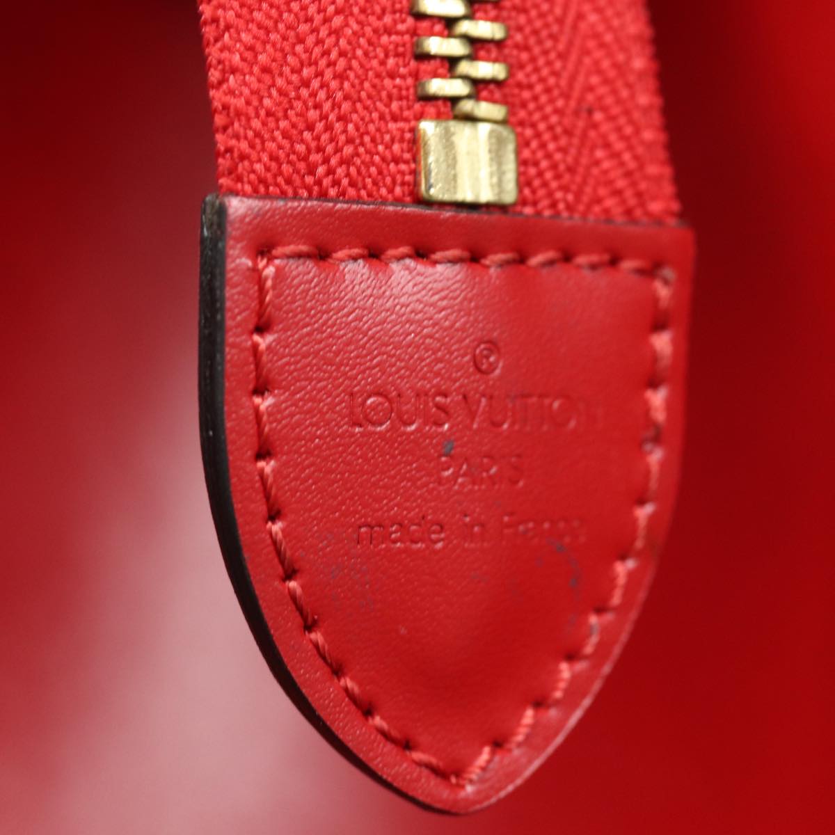 LOUIS VUITTON Epi Riviera Hand Bag Red M48187 LV Auth hk1370