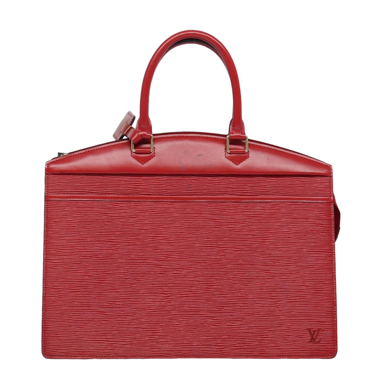 LOUIS VUITTON Epi Riviera Hand Bag Red M48187 LV Auth hk1370