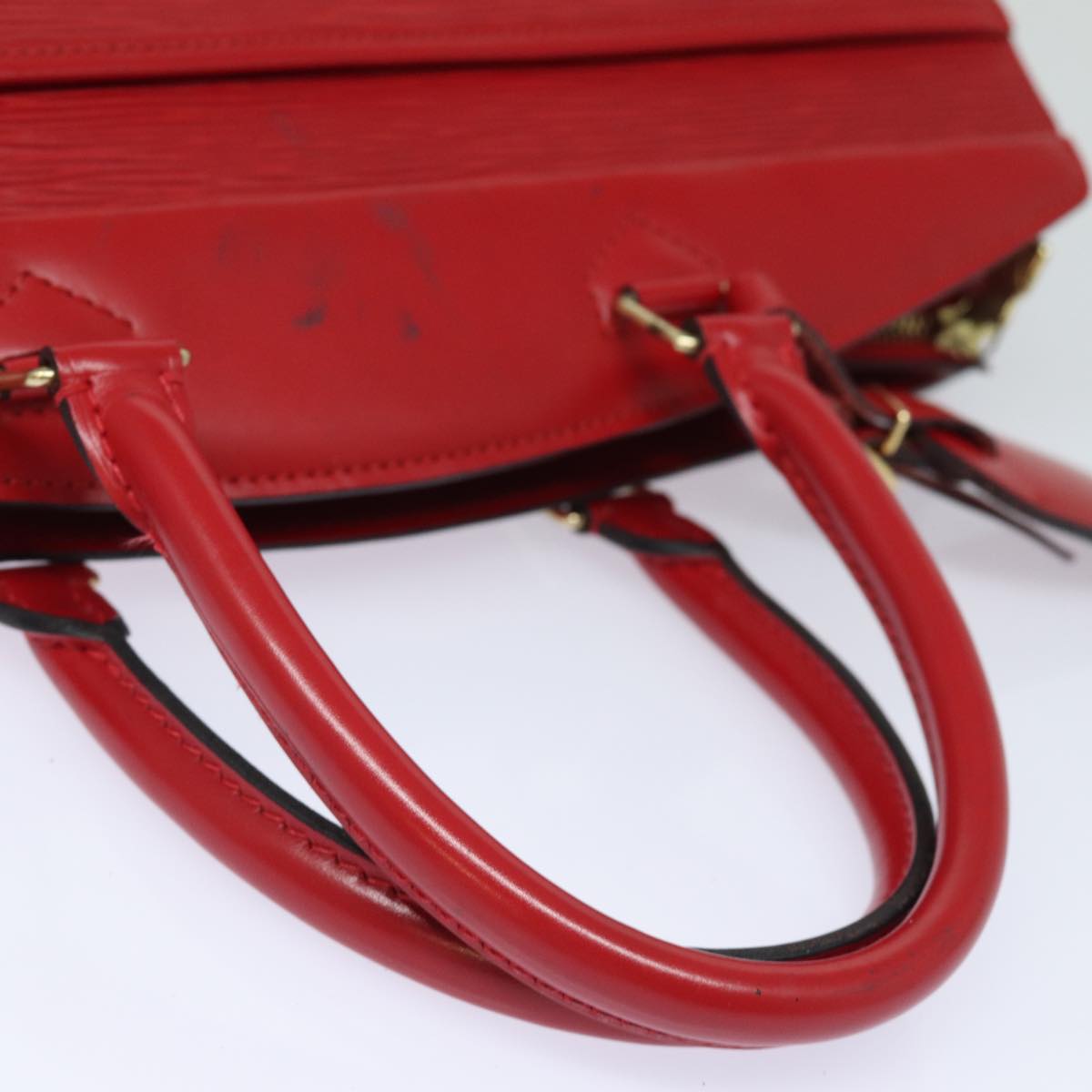 LOUIS VUITTON Epi Riviera Hand Bag Red M48187 LV Auth hk1370