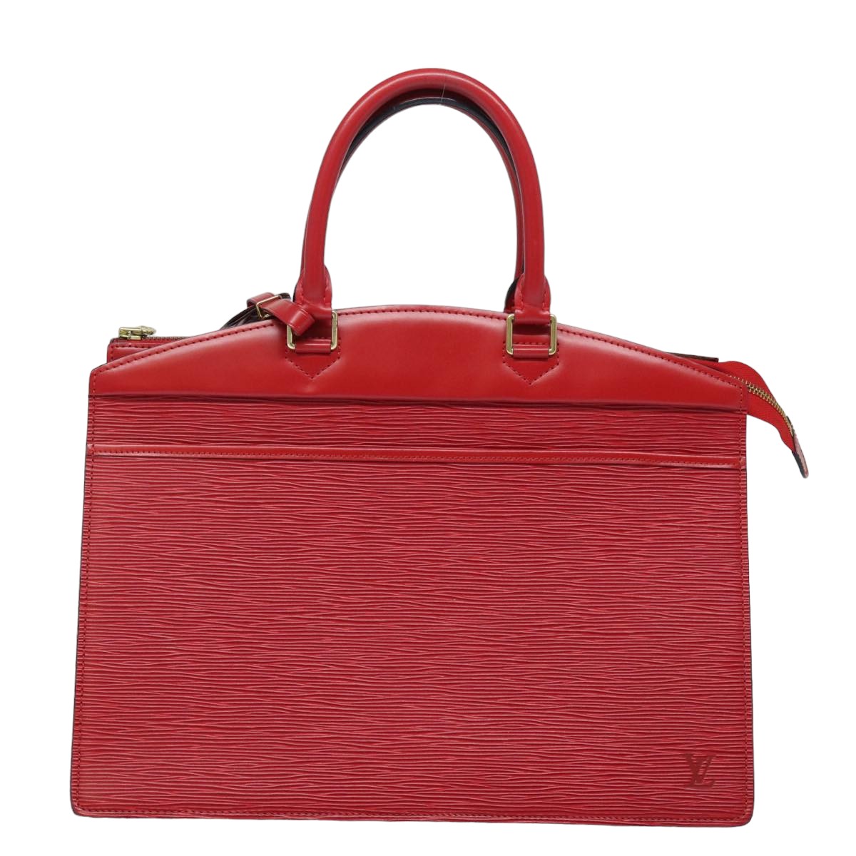 LOUIS VUITTON Epi Riviera Hand Bag Red M48187 LV Auth hk1371