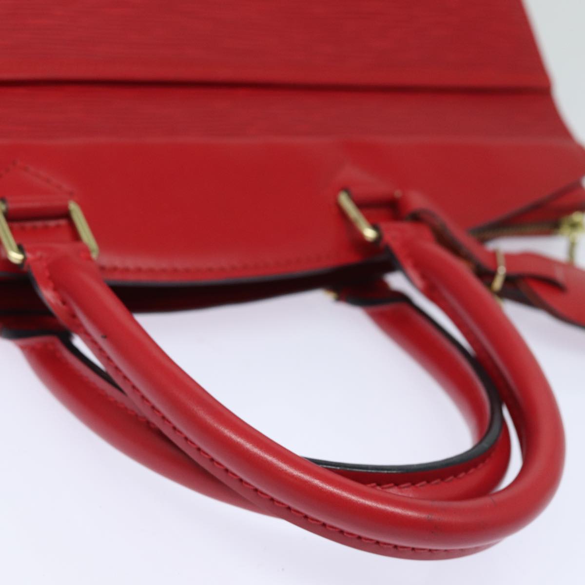 LOUIS VUITTON Epi Riviera Hand Bag Red M48187 LV Auth hk1371