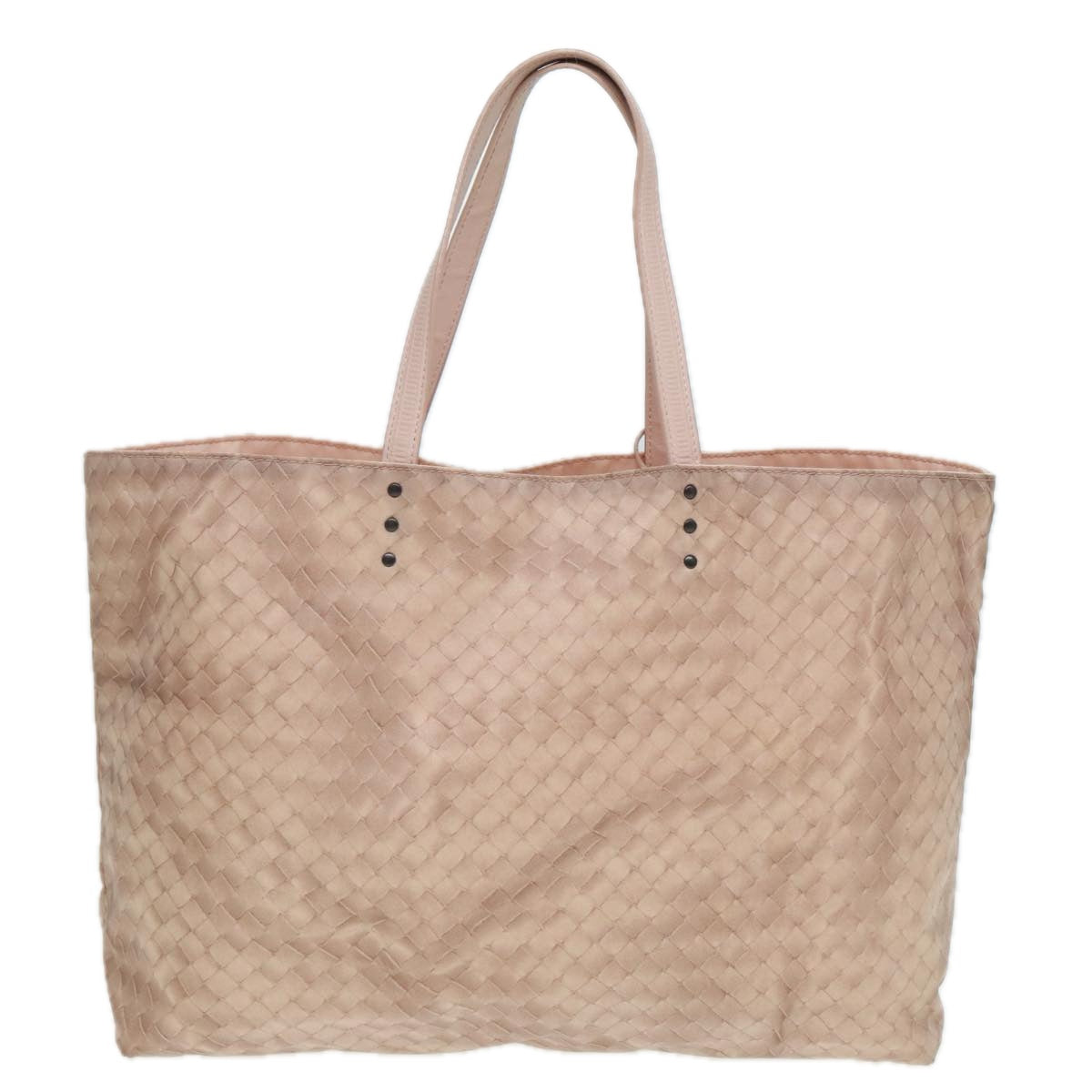 BOTTEGA VENETA Tote Bag Nylon Pink Auth hk1382 - 0