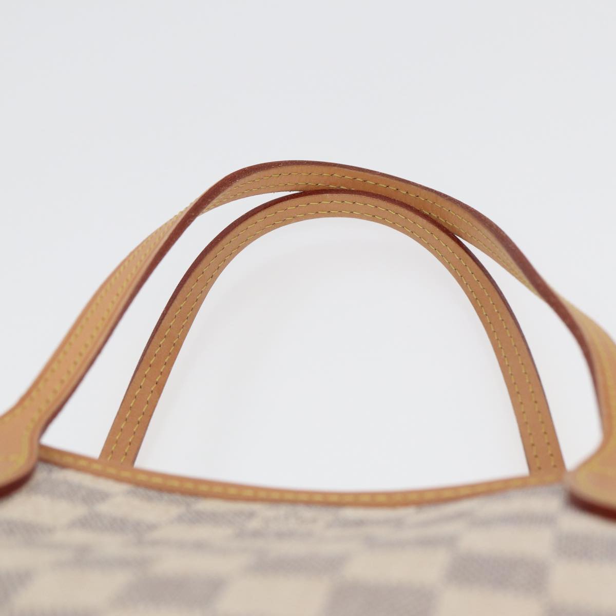 LOUIS VUITTON Damier Azur Neverfull PM Tote Bag N41362 LV Auth hk1426A