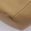 BOTTEGA VENETA Hand Bag Leather 2way Beige Auth hk1443V-15