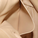 BOTTEGA VENETA Hand Bag Leather 2way Beige Auth hk1443V-21