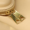 BOTTEGA VENETA Hand Bag Leather 2way Beige Auth hk1443V-22