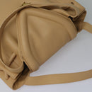 BOTTEGA VENETA Hand Bag Leather 2way Beige Auth hk1443V-6