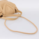 BOTTEGA VENETA Handtasche Leder 2-Wege Beige Auth hk1443V-11