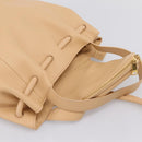 BOTTEGA VENETA Handtasche Leder 2-Wege Beige Auth hk1443V-21