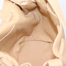 BOTTEGA VENETA Handtasche Leder 2-Wege Beige Auth hk1443V-24