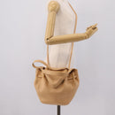 BOTTEGA VENETA Handtasche Leder 2-Wege Beige Auth hk1443V-29