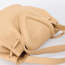BOTTEGA VENETA Handtasche Leder 2-Wege Beige Auth hk1443V-6