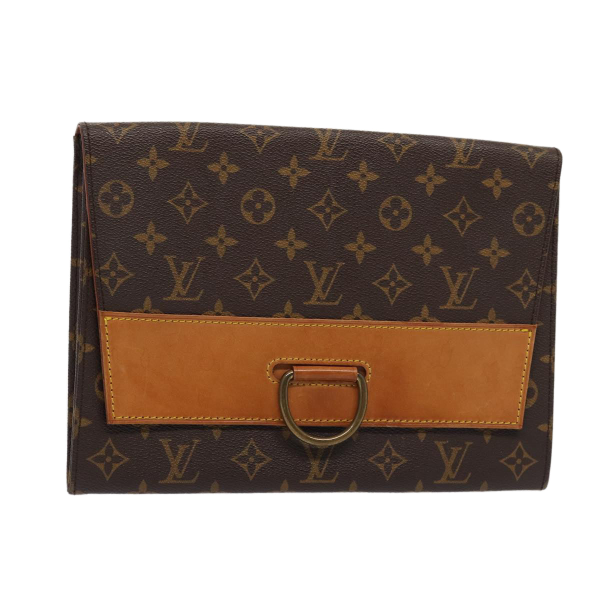 LOUIS VUITTON Monogram Jena Clutch Bag M51808 LV Auth hk1444