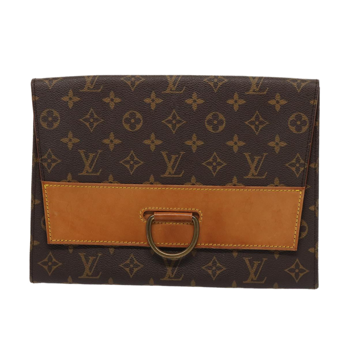 LOUIS VUITTON Monogram Jena Clutch Bag M51808 LV Auth hk1444