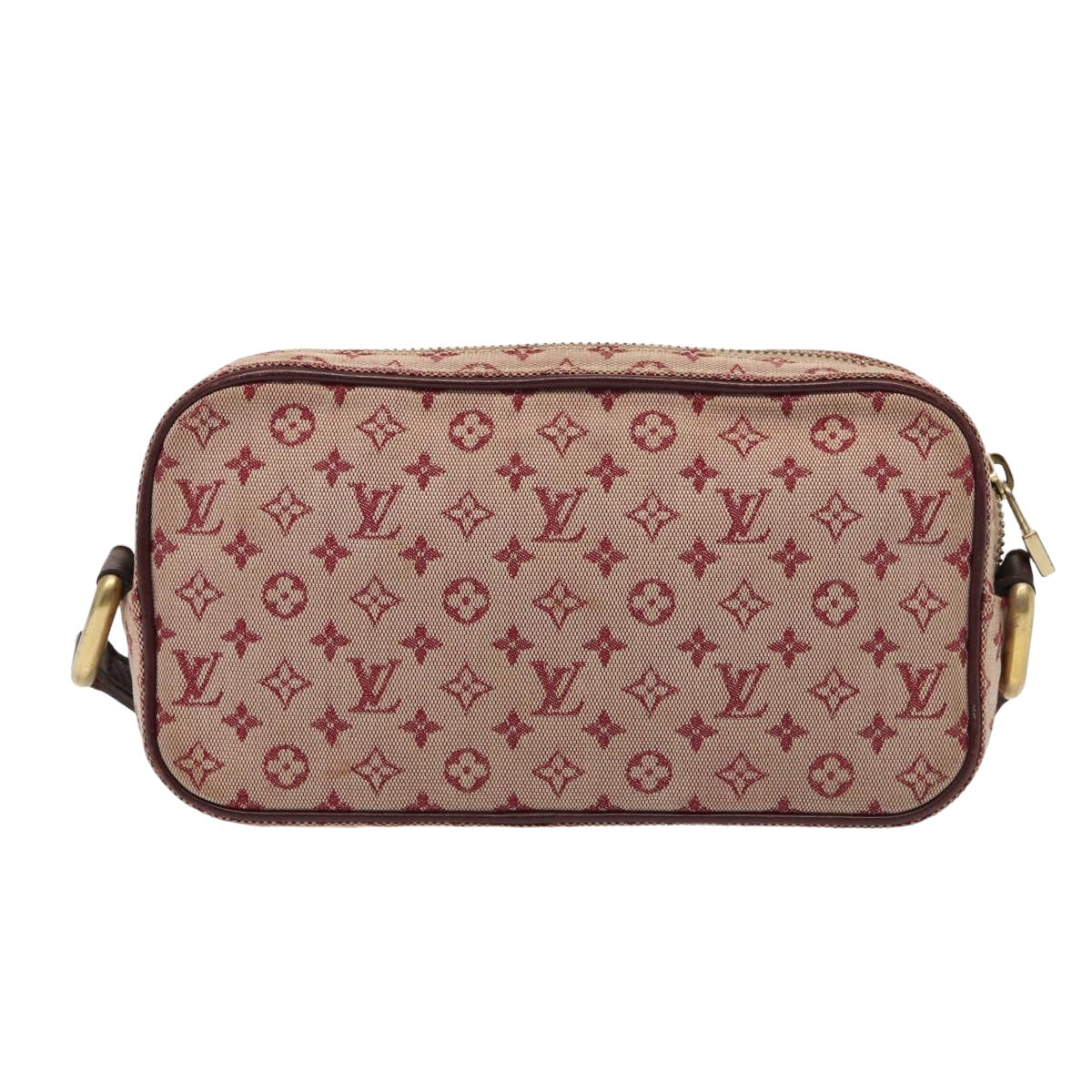 LOUIS VUITTON Monogram Mini Juliet MM Shoulder Bag Red M92219 LV Auth hk1461