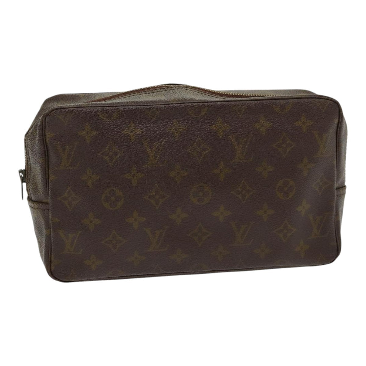 LOUIS VUITTON Monogram Trousse Toilette 28 Clutch Bag M47522 LV Auth hk1488