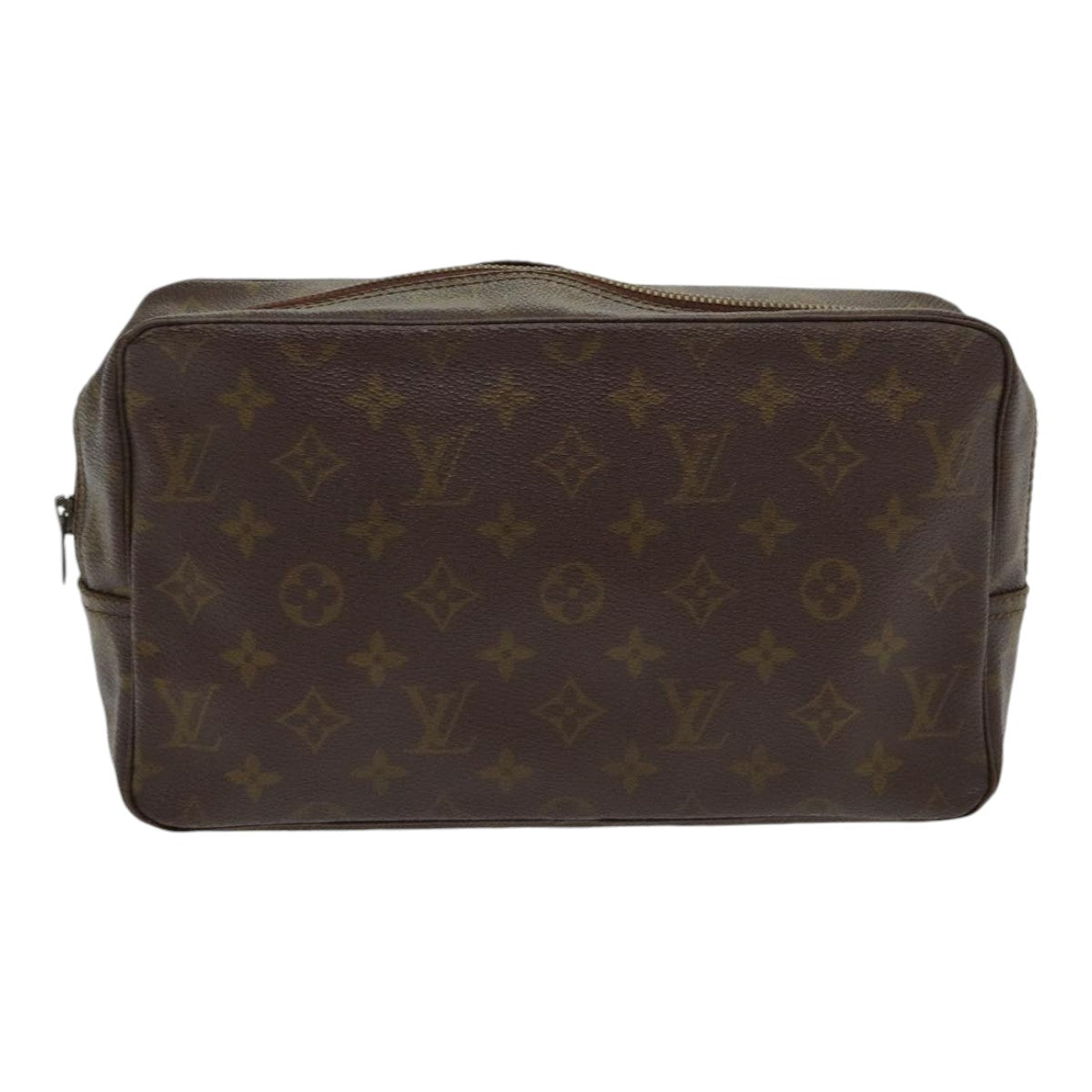 LOUIS VUITTON Monogram Trousse Toilette 28 Clutch Bag M47522 LV Auth hk1488