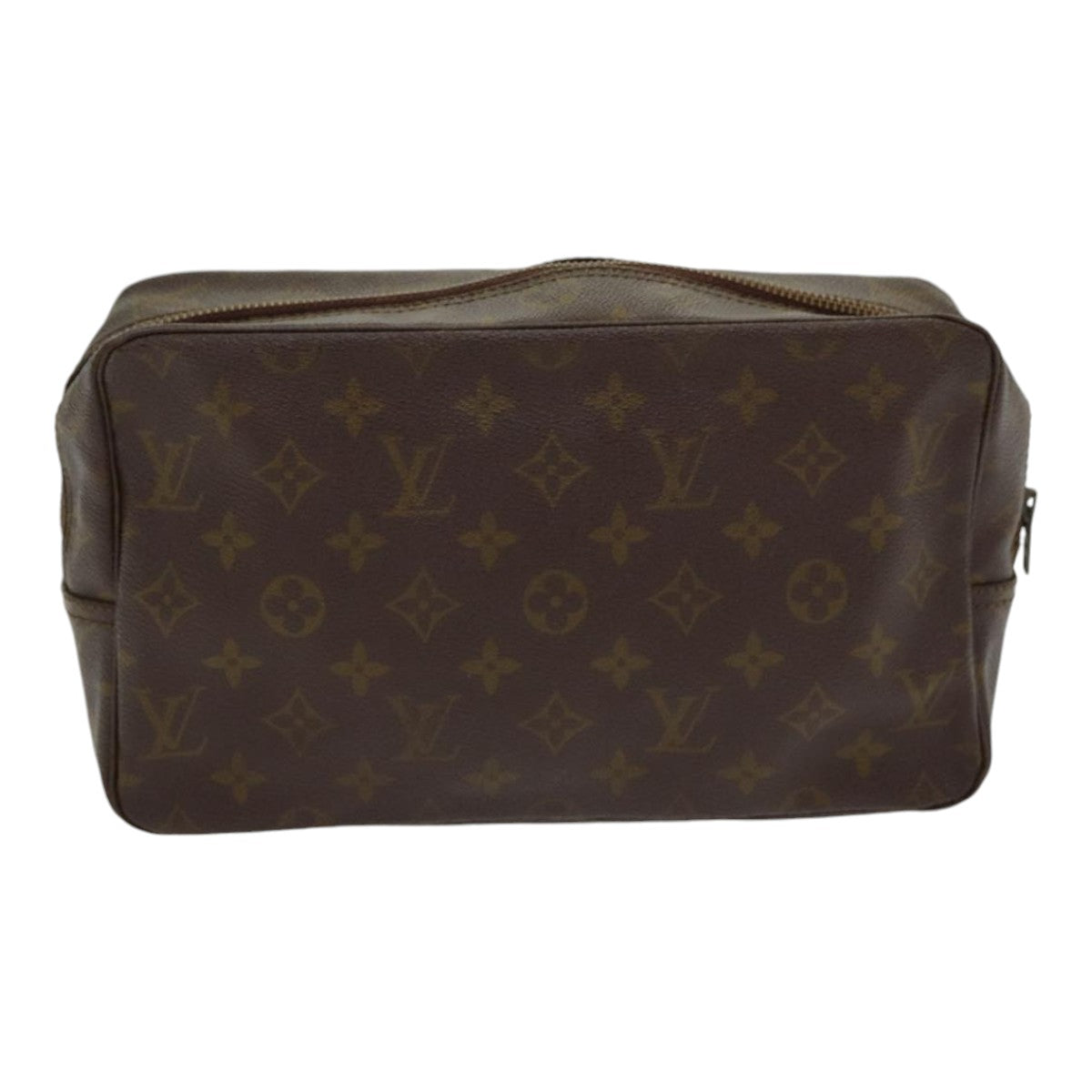 LOUIS VUITTON Monogram Trousse Toilette 28 Clutch Bag M47522 LV Auth hk1488