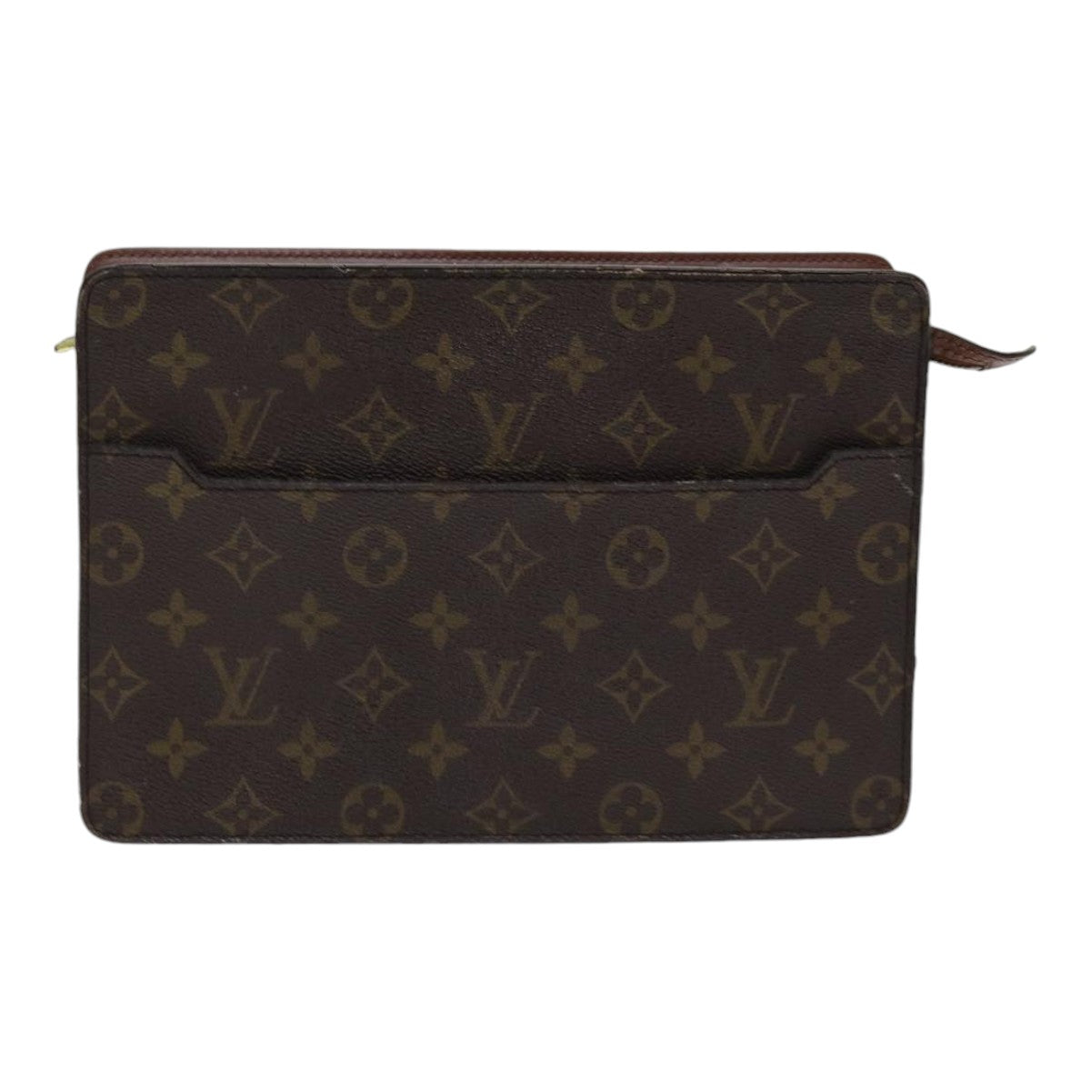 LOUIS VUITTON Monogram Pochette Homme Clutch Bag M51795 LV Auth hk1491 - 0