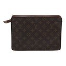 LOUIS VUITTON Monogram Pochette Homme Clutch Bag M51795 LV Auth hk1491-2