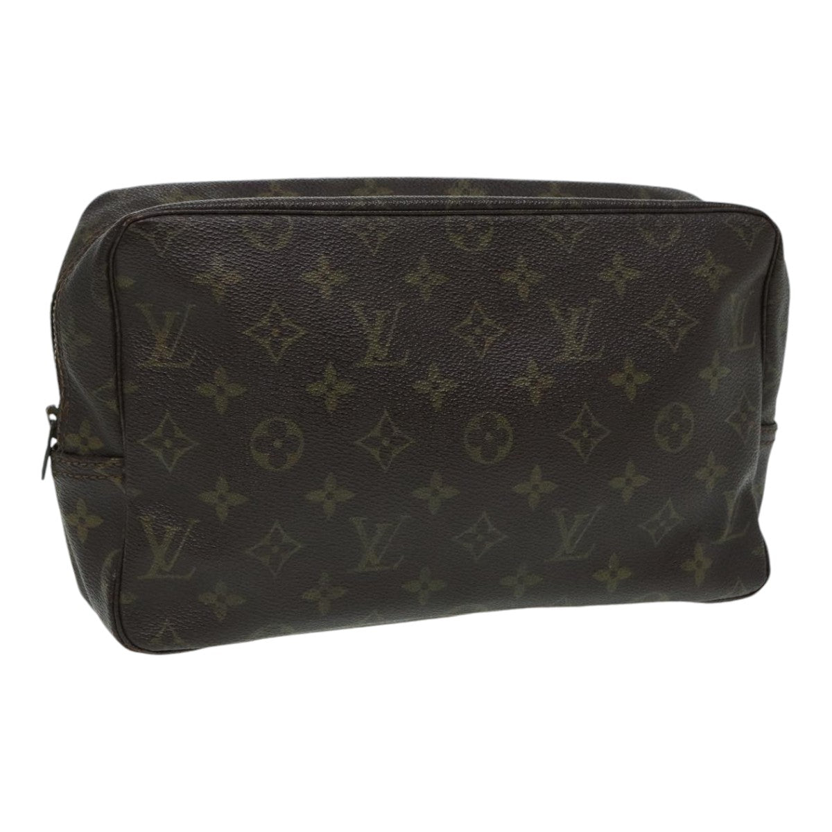 LOUIS VUITTON Monogram Trousse Toilette 28 Clutch Bag M47522 LV Auth hk1493