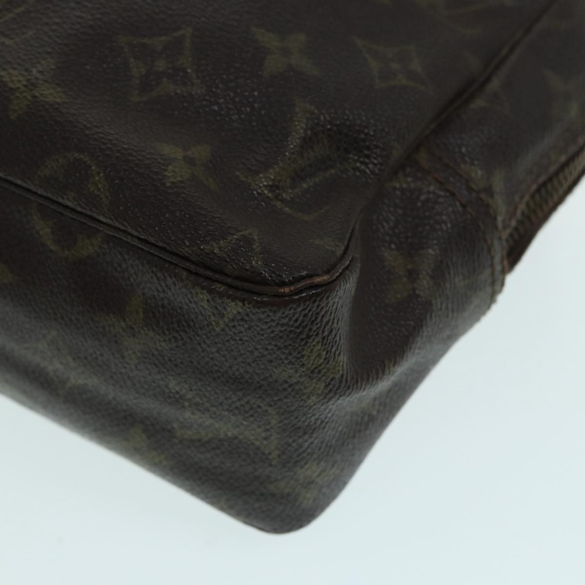 LOUIS VUITTON Monogram Trousse Toilette 28 Clutch Bag M47522 LV Auth hk1493