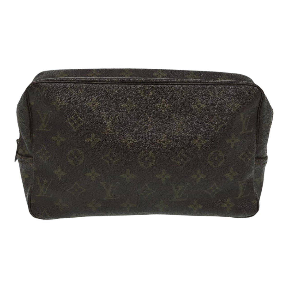 LOUIS VUITTON Monogram Trousse Toilette 28 Clutch Bag M47522 LV Auth hk1493