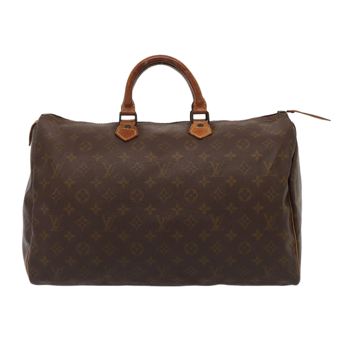 LOUIS VUITTON Monogram Speedy 40 Hand Bag Vintage M41522 LV Auth hk1518