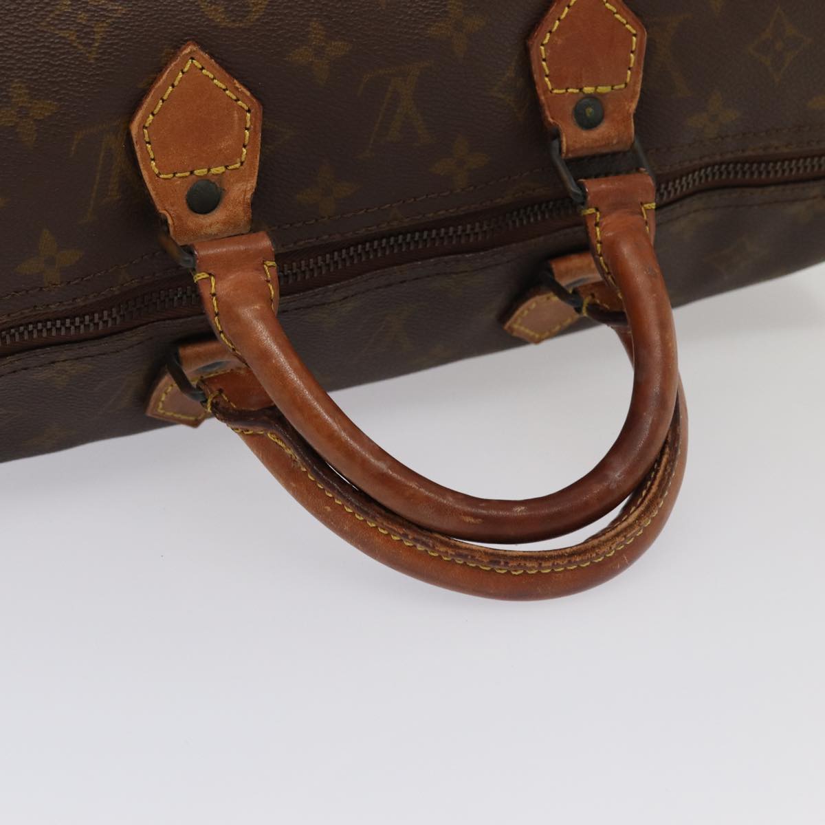 LOUIS VUITTON Monogram Speedy 40 Hand Bag Vintage M41522 LV Auth hk1518