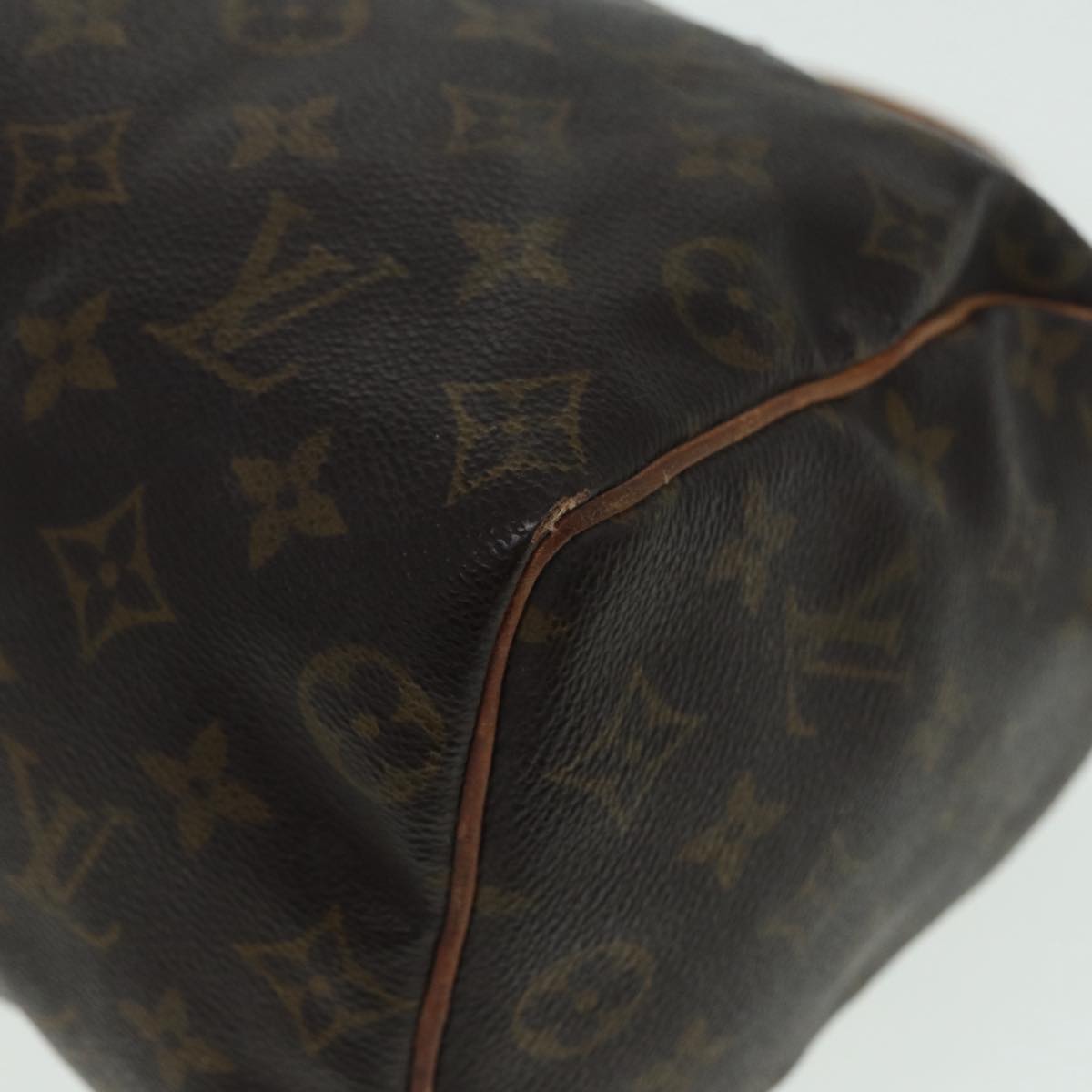 LOUIS VUITTON Monogram Speedy 25 Hand Bag M41528 LV Auth hk1519